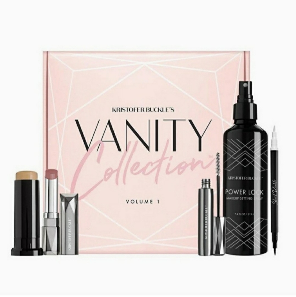 Kristofer Buckle Vanity Foundation Collection Vol. 1 Medium Shade 5pc Set Makeup